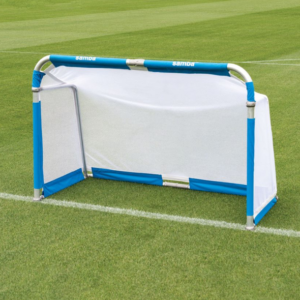 Samba Aluminium Folding Football Goal 155 x 100cm