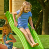Treehouse Wooden Play Tower, With Wavy Slide & Firemans Pole - Fsc®