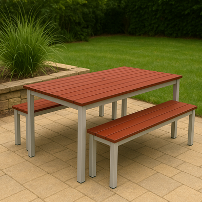 Gopak Enviro Outdoor Table Sets Gopak Enviro Outdoor Table Set 1250 x 900mm | Gopak Outdoor | www.ee-supplies.co.uk