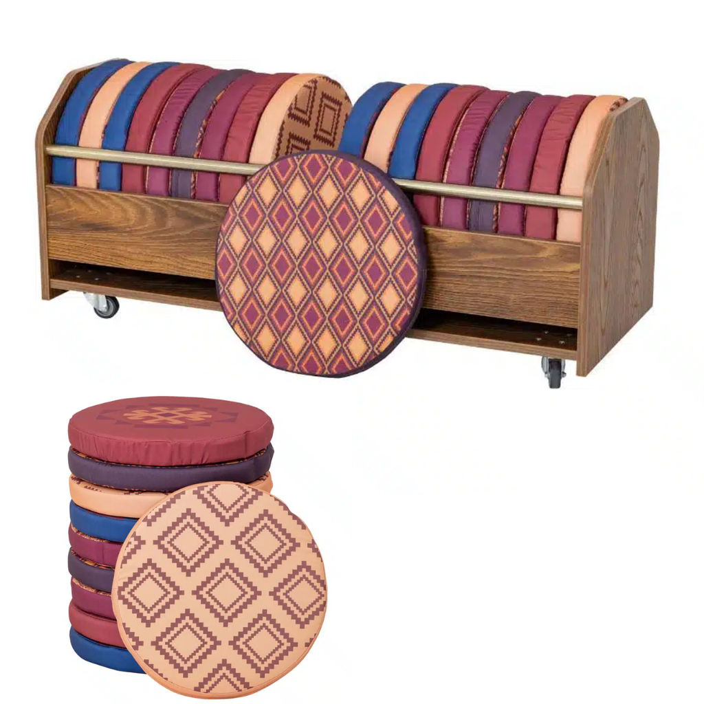 Bohemian Seat Pads (Optional Trolley)| www.ee-supplies.co.uk ...