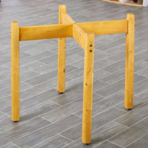 Mini Wooden Tuff Spot Tray Stand - (H)50cm