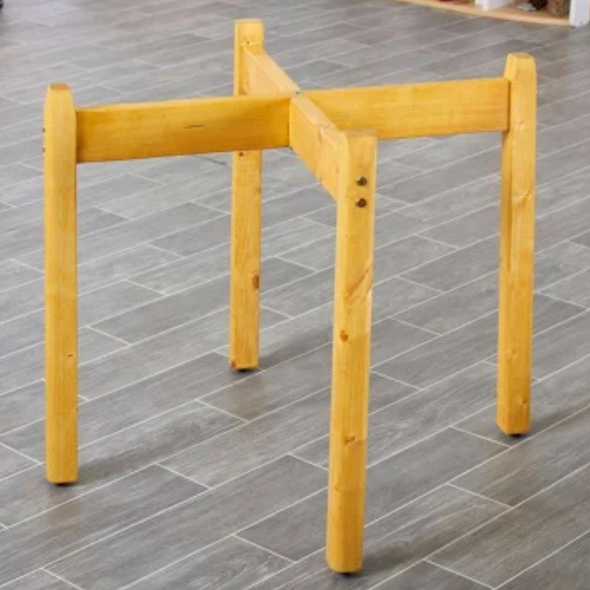 Mini Wooden Tuff Spot Tray Stand - (H)50cm