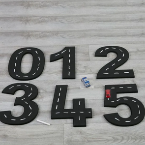 Number Roadways - Set of 6