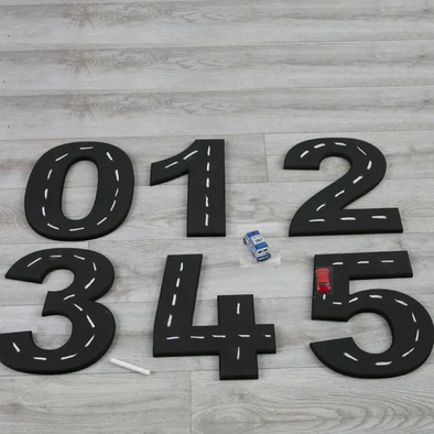 Number Roadways - Set of 6