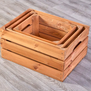 Nesting Curiosity Crates x 3