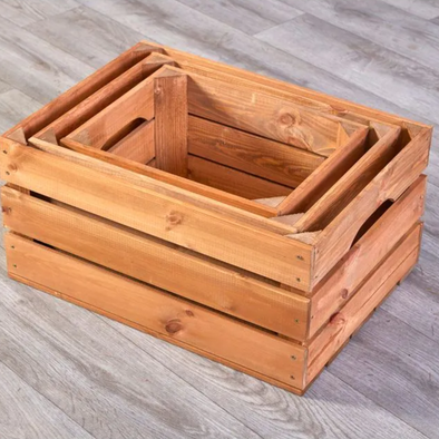 Nesting Curiosity Crates x 3
