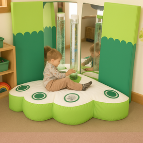 Bubble Tube Corner Sensory Bean Bag