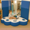 Bubble Tube Corner Sensory Bean Bag