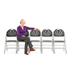 56 x Comfort Plus Folding Chair + Trolley Bundle