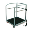 7 x Gopak Contour Plus Lightweight Folding Tables + Small Trolley Bundle