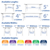 14 x Gopak Contour Plus Lightweight Folding Tables + Large Trolley Bundle