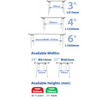 Gopak Economy Lightweight Folding Table