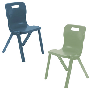 Titan One Piece Retold 100% Recycled Chair H460mm - Ages 14+ Years