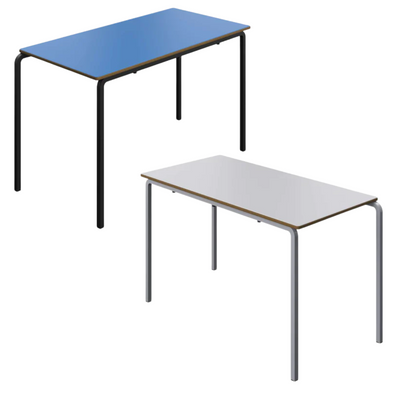 Titan Crush Bent Frame Classroom Table 1100 x 550mm