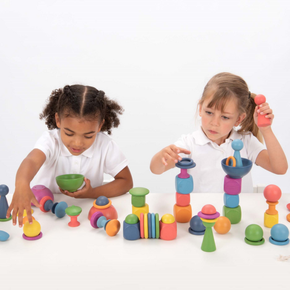 Rainbow Wooden Super Set
