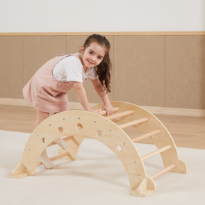 Wooden Climbing Arch