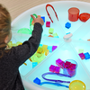 Sensory Mood Discovery Glow Low Table + Castle Discovery Dividers Set
