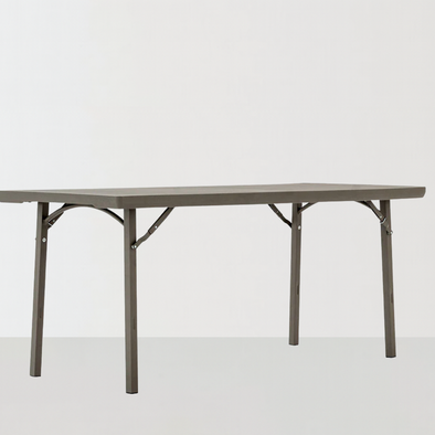 Premium Folding Rectangular Table L1830 x W760 x H762mm - Large - 6 Seater