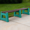 Composite Outdoor Imperial 3 Person Bench