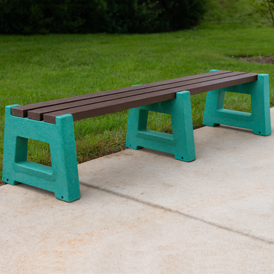 Composite Outdoor Imperial 3 Person Bench