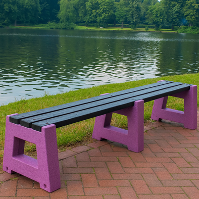 Composite Outdoor Imperial 4 Person Bench