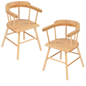 Captains Nursery Chair Natural H20cm x 2 20cm Captains Chair Natural (2 Pack)) | Seating | www.ee-supplies.co.uk