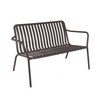 Breeze Aluminium 2 Seater Armchair Bench - Low