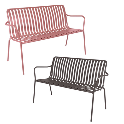 Breeze Aluminium 2 Seater Armchair Bench