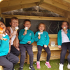 Children’s Outdoor Wooden Mark Marking Hut