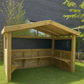 Children’s Outdoor Wooden Mark Marking Hut