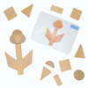 2D Wooden Shapes 2D Wooden Shapes | www.ee-supplies.co.uk