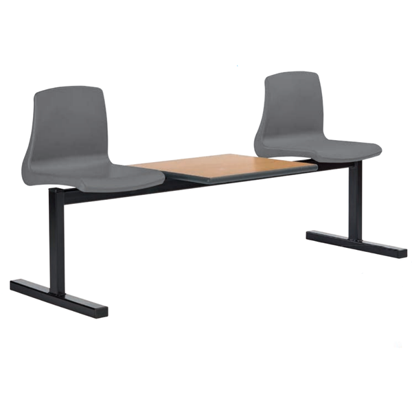 Two Seater NP Chair Beam + Table