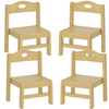 Woodland Stackable Chairs Ht21cm