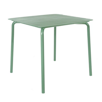 Breeze Aluminium Slatted Table - Square