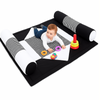 Black & White Soft Play Mat & Bolsters