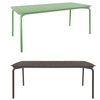 Breeze Aluminium Slatted Table - Rectangular
