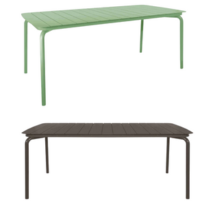 Breeze Aluminium Slatted Table - Rectangular