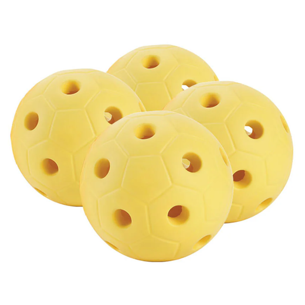 Skinned Foam Bell Ball x 4 | Educational Equipment Supplies