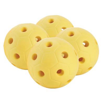 Skinned Foam Bell Ball x 4 Coated Foam Balls x 4 | www.ee-supplies.co.uk