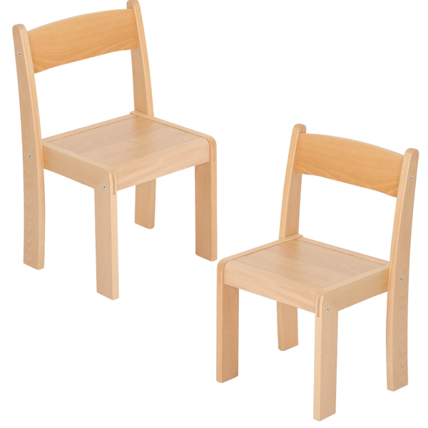 Beechwood Nursery Stackable Chairs x 4