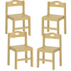 Woodland Stackable Chairs Ht31cm
