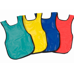 Tabards Plain PVC x 4 - Ages 2-4 Years