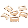 Sand Combs x 6