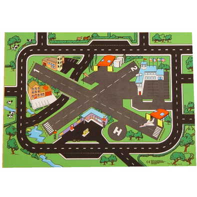 Airport & Roadway Playmat 150 x 75cm