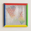 Sensory Flip Sequin Board Rainbow With Padded Frame 840 x 840mm