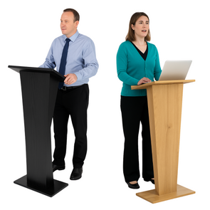 Wooden Pedestal Lectern