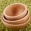 Wooden Nesting Bowls - Set of 3