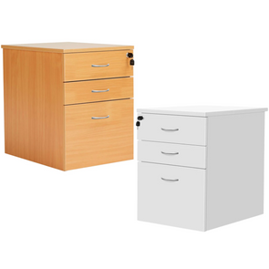High Mobile Pedestal 3 Drawer