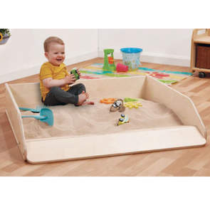 Playscapes Crawl-in Wooden Sandpit