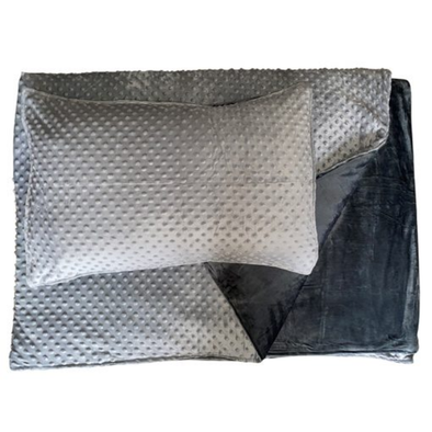 4kg Weighted Blanket Medium & Pillow Case (100 x 150) Grey/Grey 4kg Weighted Blanket Medium & Pillow Case (100 x 150) Grey/Grey | www.ee-supplies.co.uk